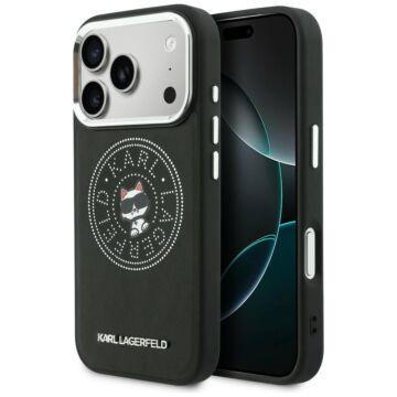 Karl Lagerfeld Point Choupette Sketch MS czarny - etui iPhone 17 Pro