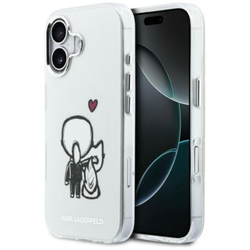 Karl Lagerfeld Karl Choupette Back MS przezroczysty - etui iPhone 17