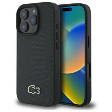 Lacoste Iconic Petit Pique zielony - etui iPhone 16 Pro Max