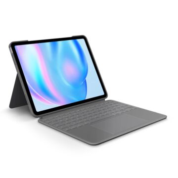 Logitech Combo Touch Szary UK - klawiatura iPad Air 13" M2 (2024)