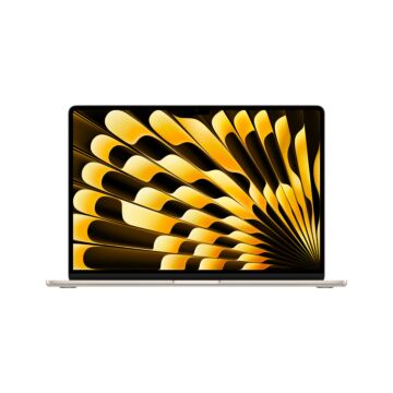 Apple MacBook Air 15", 10-rdzeniowy procesor M5 (GPU 10 rdzeni), RAM 16 GB, 512GB SSD - Księżycowa Poświata