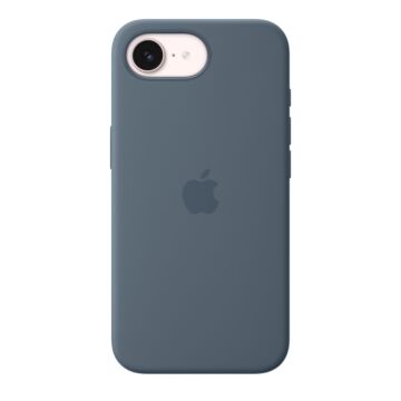 Apple iPhone 17e Silicone Case with MagSafe – Anchor Blue