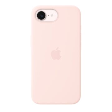 Apple iPhone 17e Silicone Case with MagSafe – Soft Pink