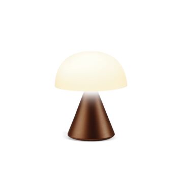 Lexon Mina Mini brązowy - lampa LED