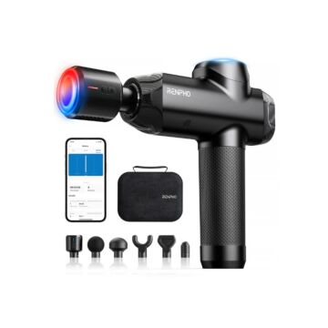 RENPHO Power+ czarny - Pistolet do masażu