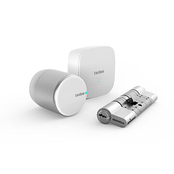 tedee powered by GERDA set BT/Wi-Fi - zestaw (zamek + mostek + wkładka)