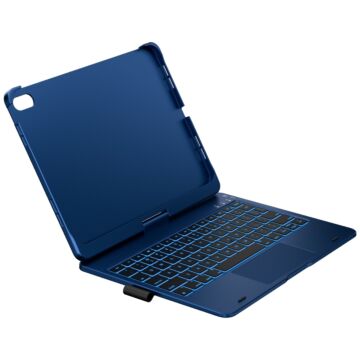 Typecase Flexbook Touch ciemno-niebieski - etui z klawiaturą iPad 11" (A16) 2025 / iPad 10.9" 2022