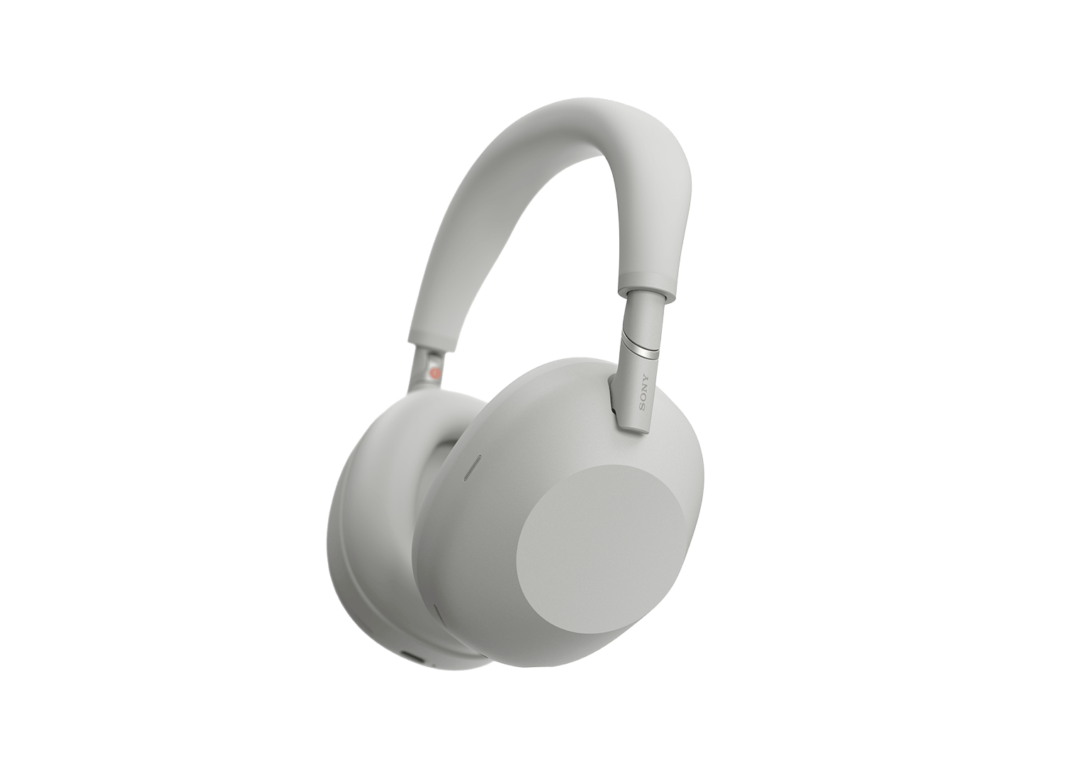 Sony WH-1000XM6 — słuchawki nauszne w kolorze srebrnym
