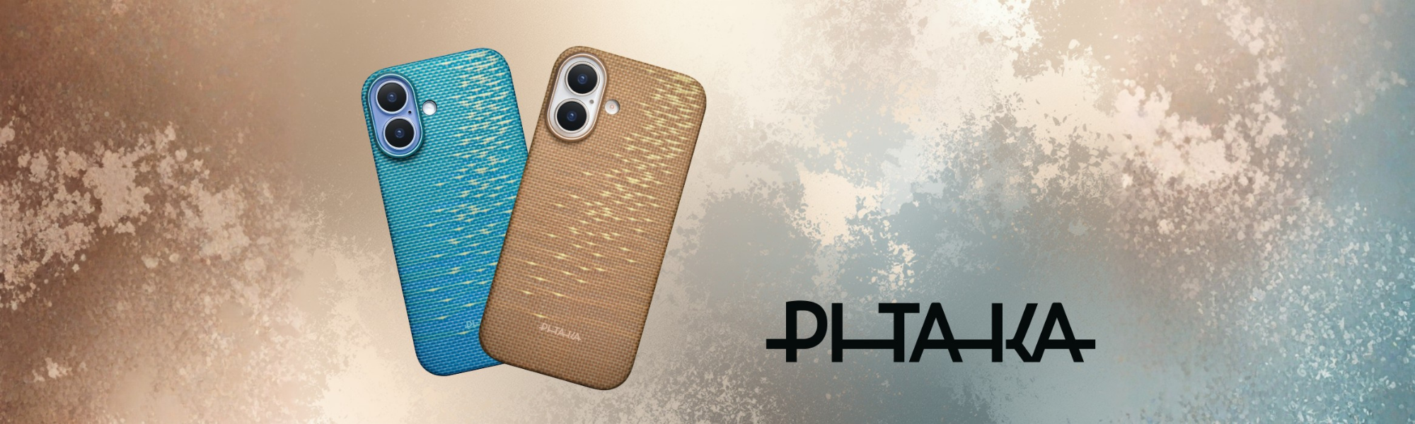 Dwa etui Pitaka nowoczesny design