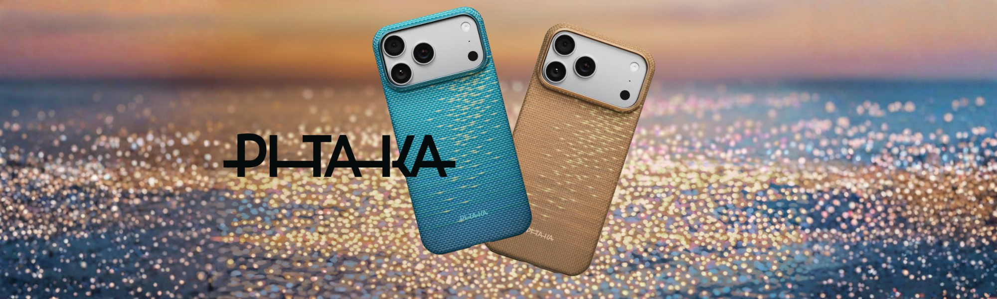 Dwa etui Pitaka nowoczesny design