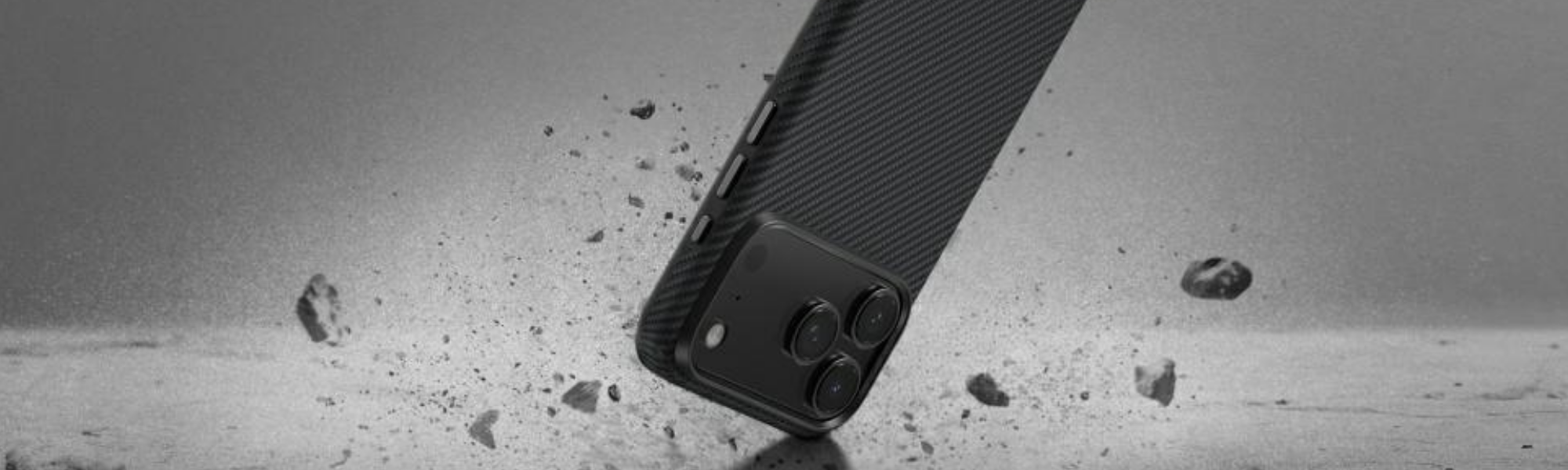Etui PITAKA Aramid ProGuard Telefon w etui uderzające w ziemię