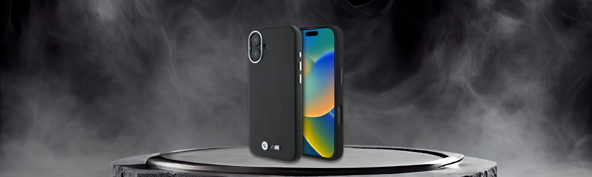 czarne etui BMW na iPhone
