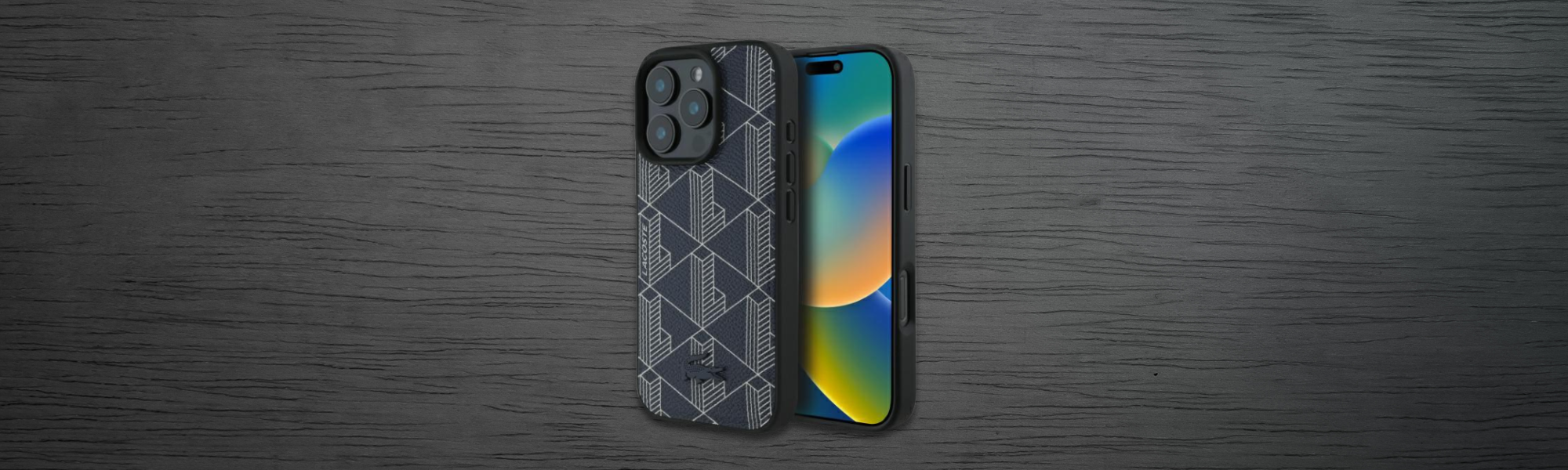 Etui Lacoste telefon widok przód