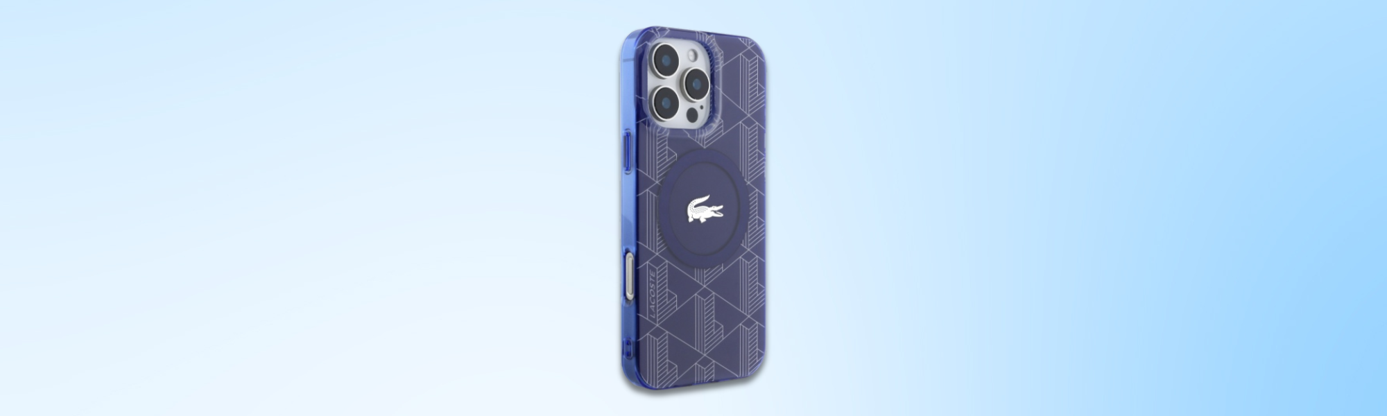 Etui telefon Lacoste tył grafika