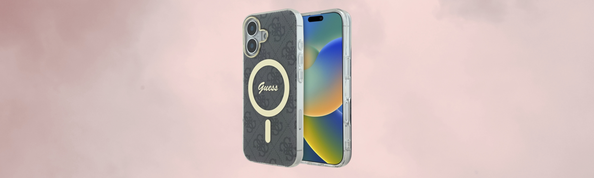Etui Guess MagSafe elegancki design tył