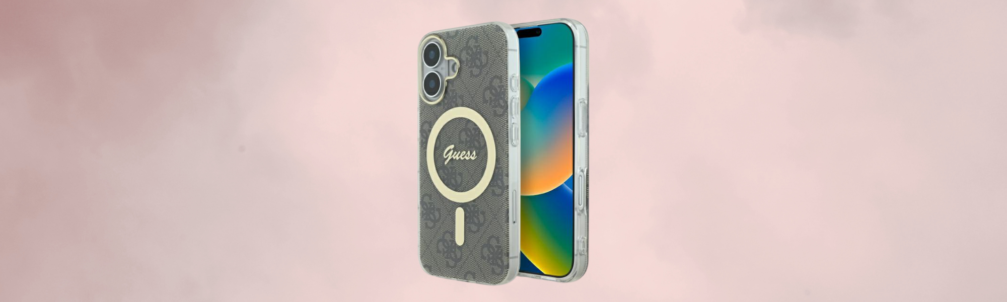 Etui Guess MagSafe elegancki design tył