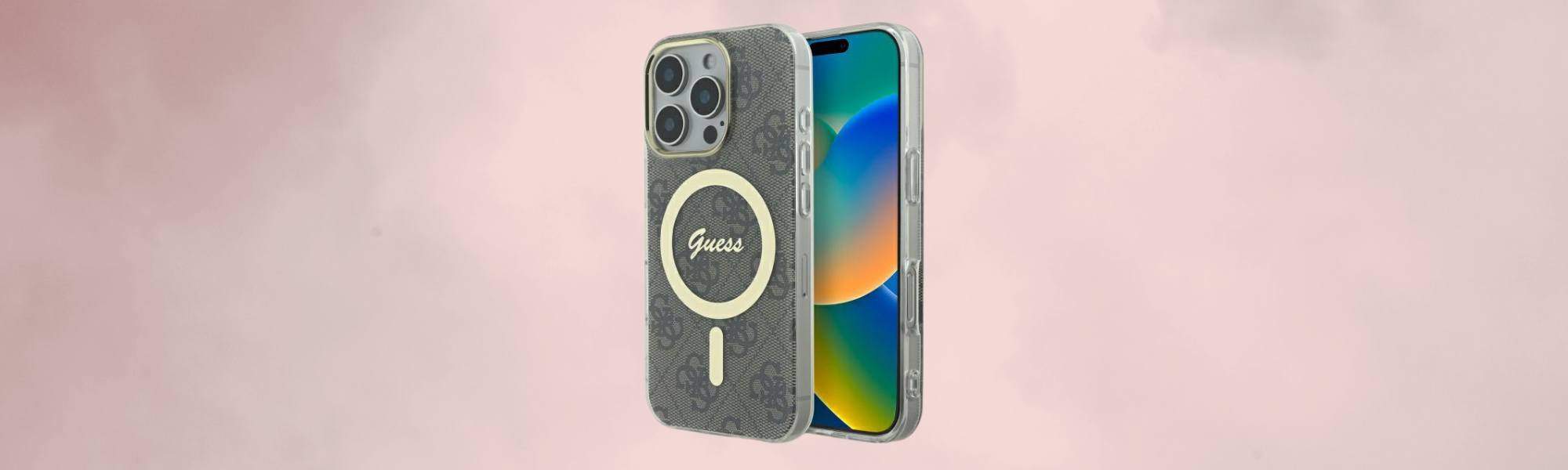 Etui Guess MagSafe elegancki design tył