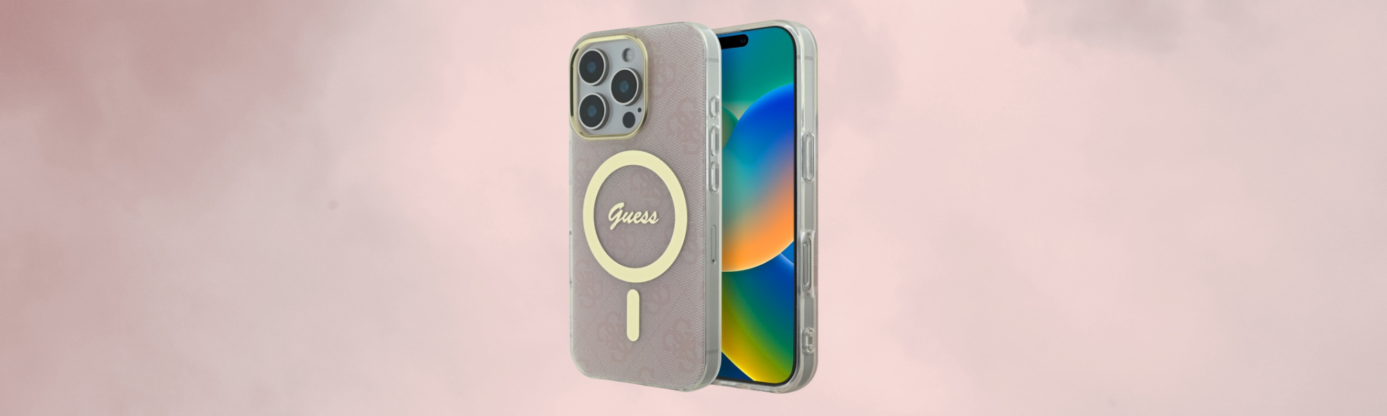 Etui Guess MagSafe elegancki design tył