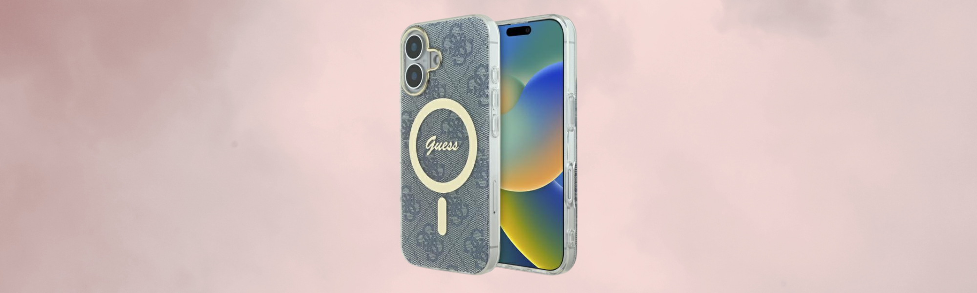 Etui Guess MagSafe elegancki design tył