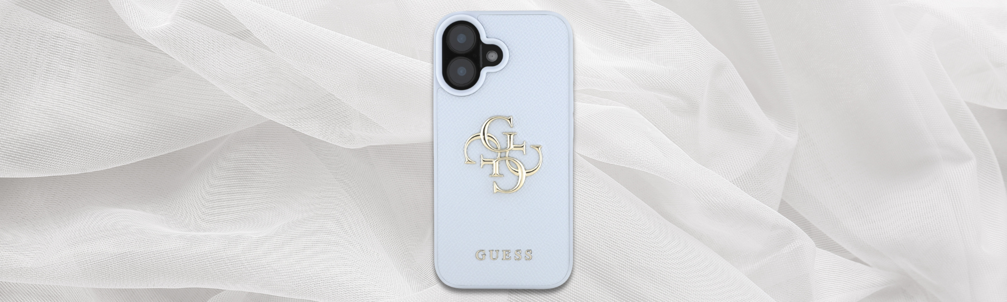 Eleganckie etui Guess tylna strona logo