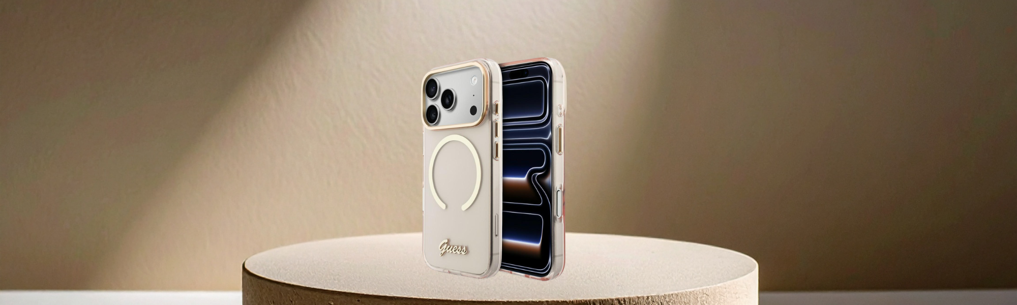 Etui Guess iPhone, przód i tył
