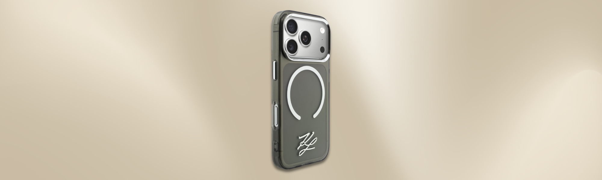 Etui iPhone MagSafe Karl Lagerfeld tył
