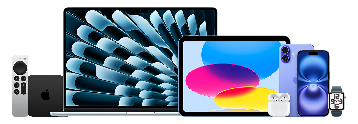 Produkty Apple dostępne w salonie iSpot Galeria Katowicka Apple Premium Partner.