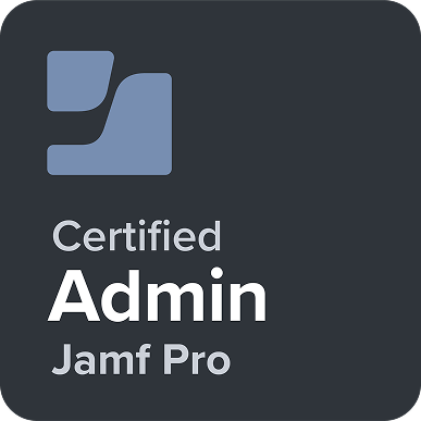 Certified Admin Jamf Pro logo