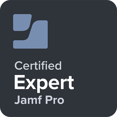 Certified Expert Jamf Pro logo