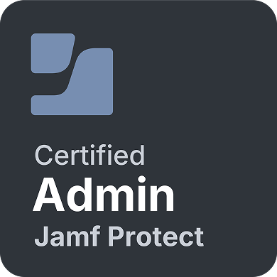 Certyfikat Jamf Certified Admin