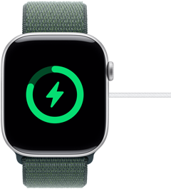 Prawie całkowicie naładowany Apple Watch Series 10
