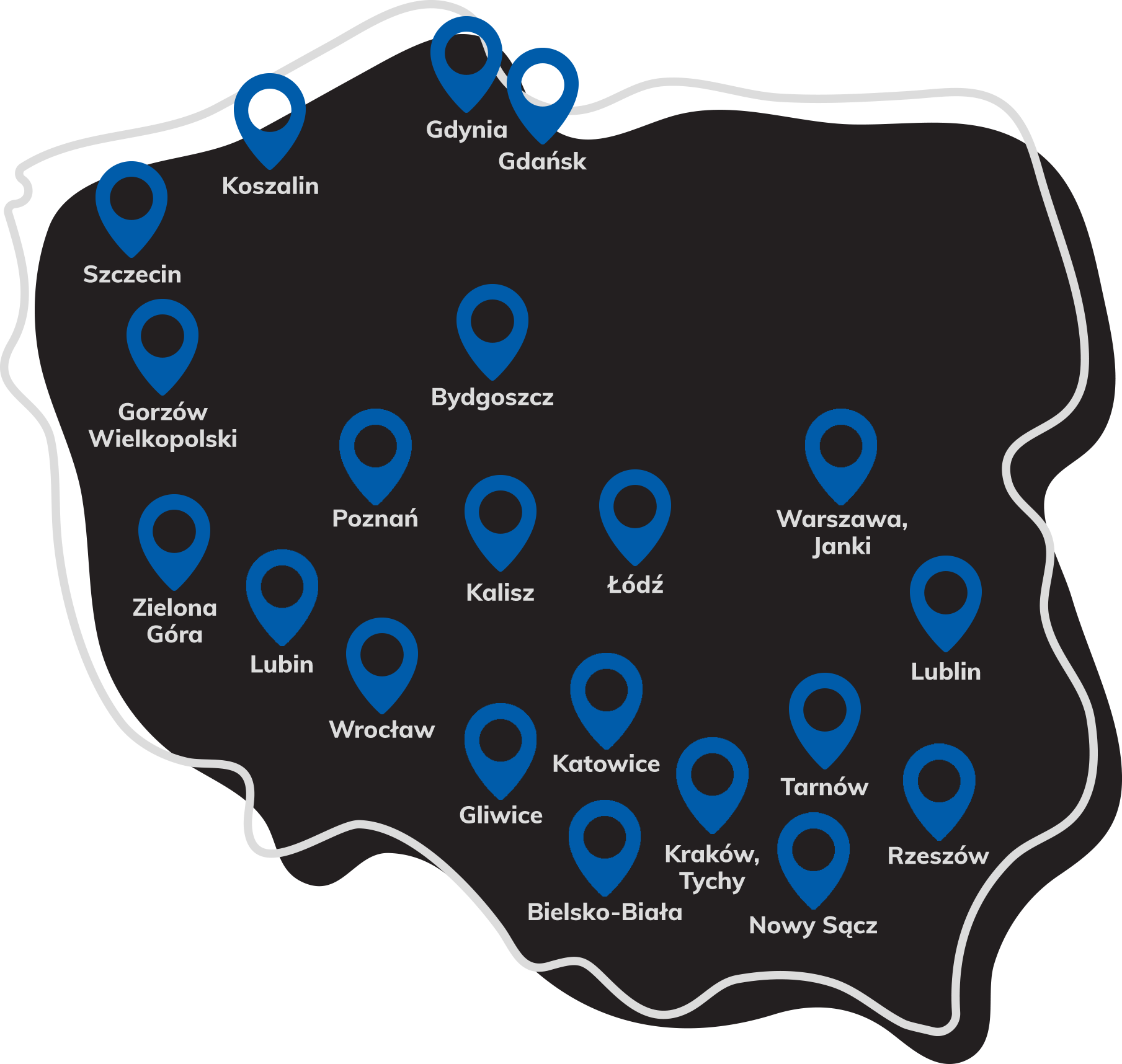 Salony iSpot w Polsce