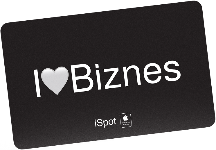 Karta lojalnościowa I Love Biznes iSpot dla firm