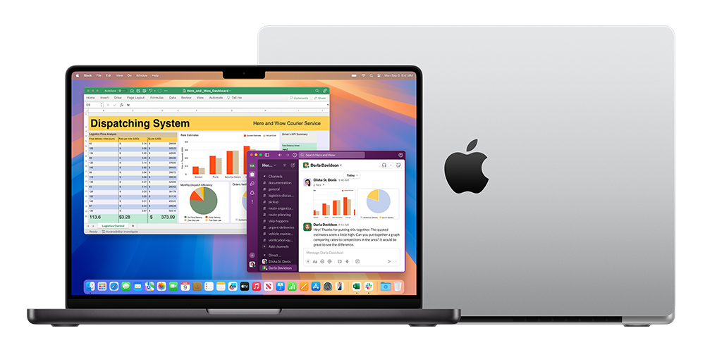 MacBook Pro 14 z czipem M3 MacBook Air 14 z czipem M4 - Biznes w iSpot