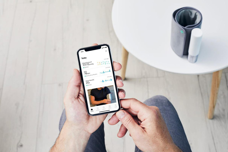 Withings BPM Core - bezprzewodowy ciśnieniomierz z funkcją pomiaru EKG i cyfrowym stetoskopem (wyrób medyczny) Withings BPM Core - bezprzewodowy ciśnieniomierz z funkcją pomiaru EKG i cyfrowym stetoskopem (wyrób medyczny)