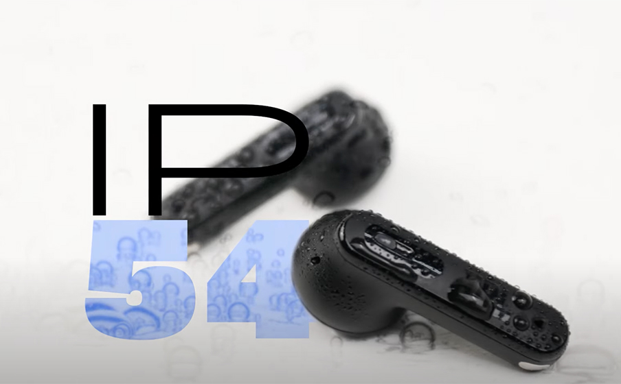 Ilustracja wodoodporności słuchawek JBL Tune Flex 2