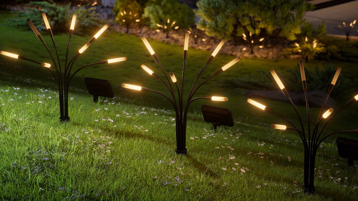 Nanoleaf Solar Garden Lights na trwaniku