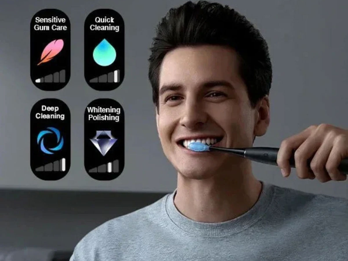 4 predefiniowane tryby szczotkowania