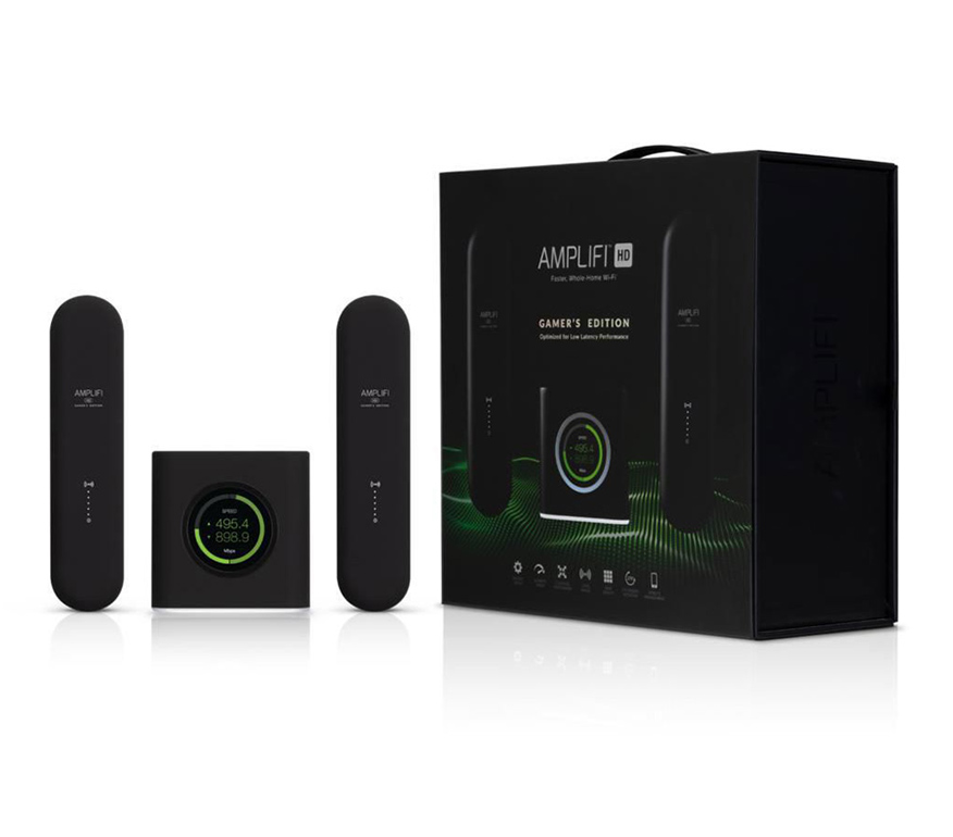 Amplifi High Density Gamer Wi-Fi System with Router and 2 Mesh Points