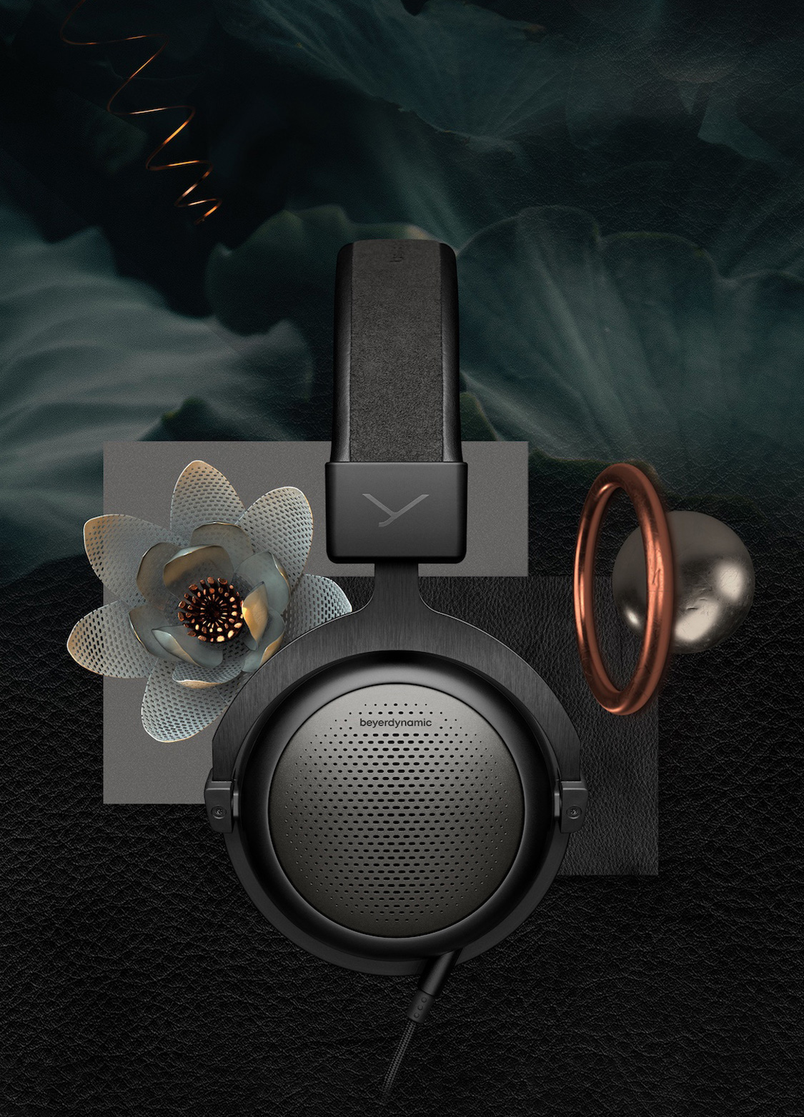 Słuchawki beyerdynamic T1 zostały wykonane w Niemczech z materiałów wysokiej jakości.