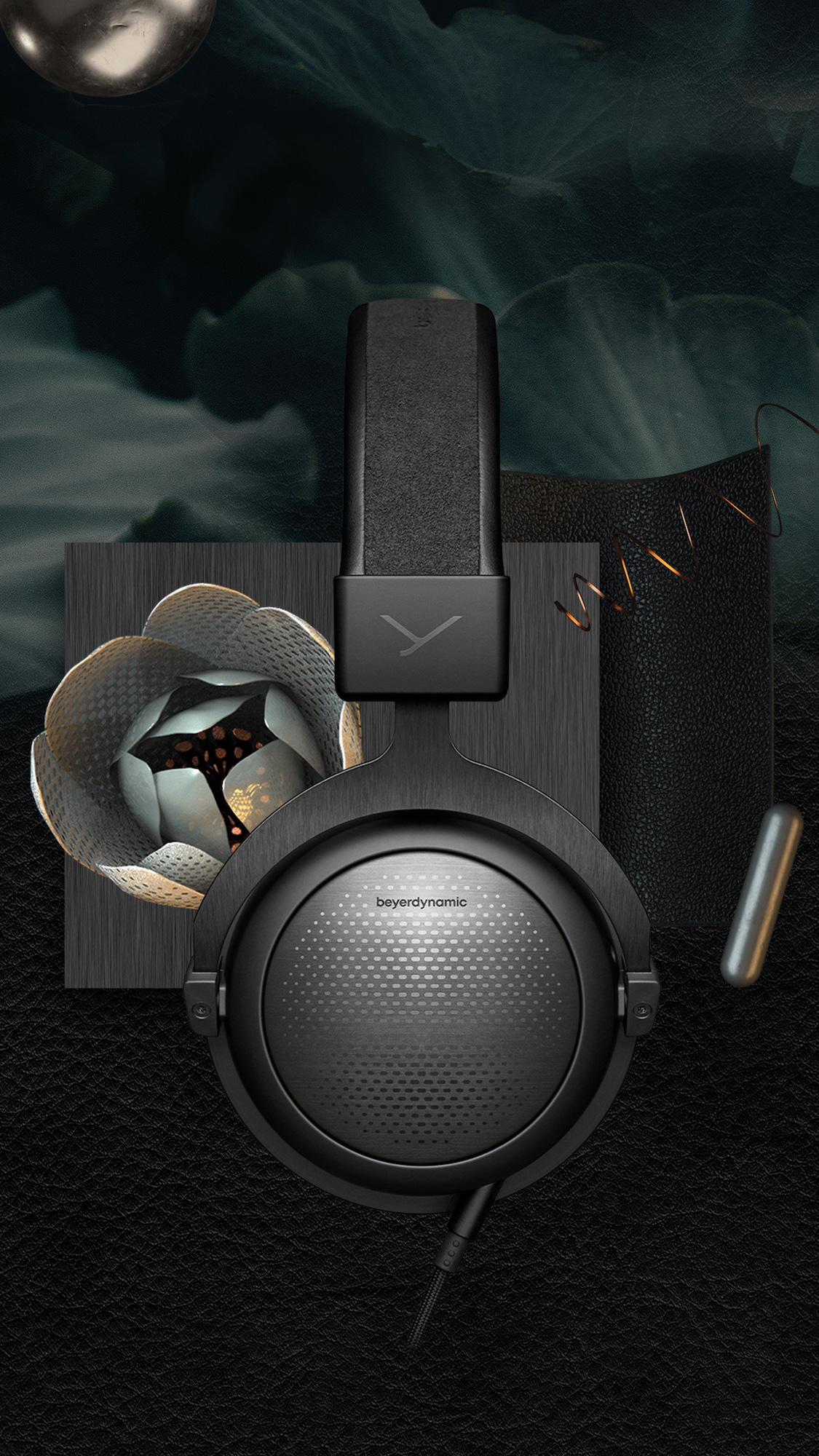 Słuchawki beyerdynamic T5 zostały wykonane w Niemczech z materiałów wysokiej jakości.