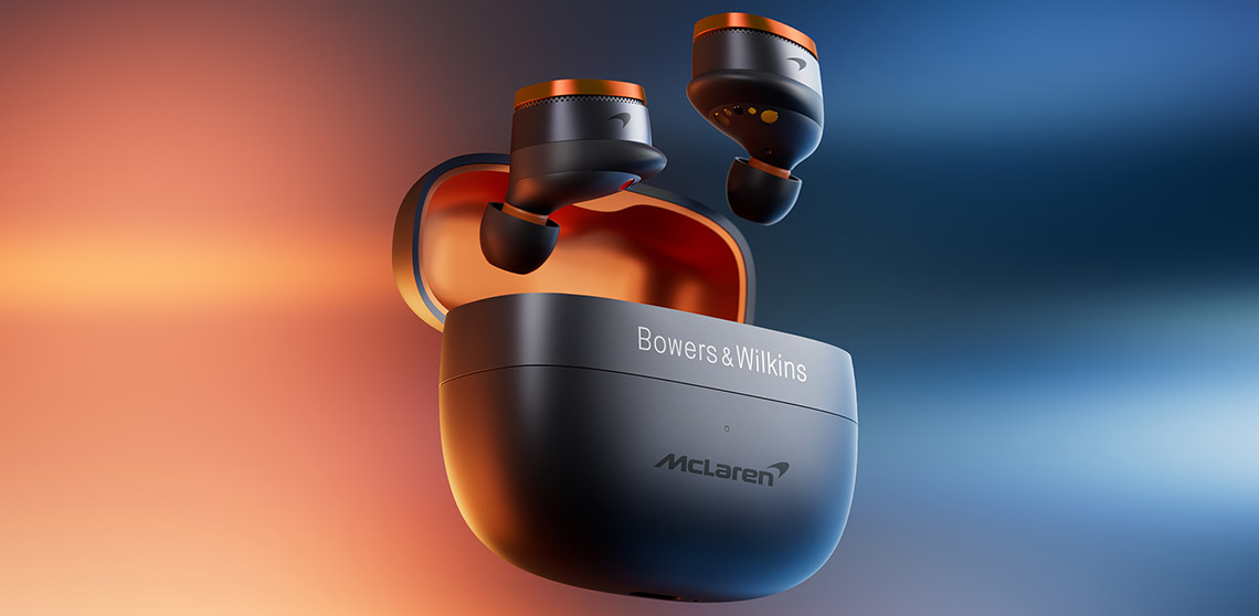 Słuchawki Pi8Pi8 McLaren Edition w etui ładującym