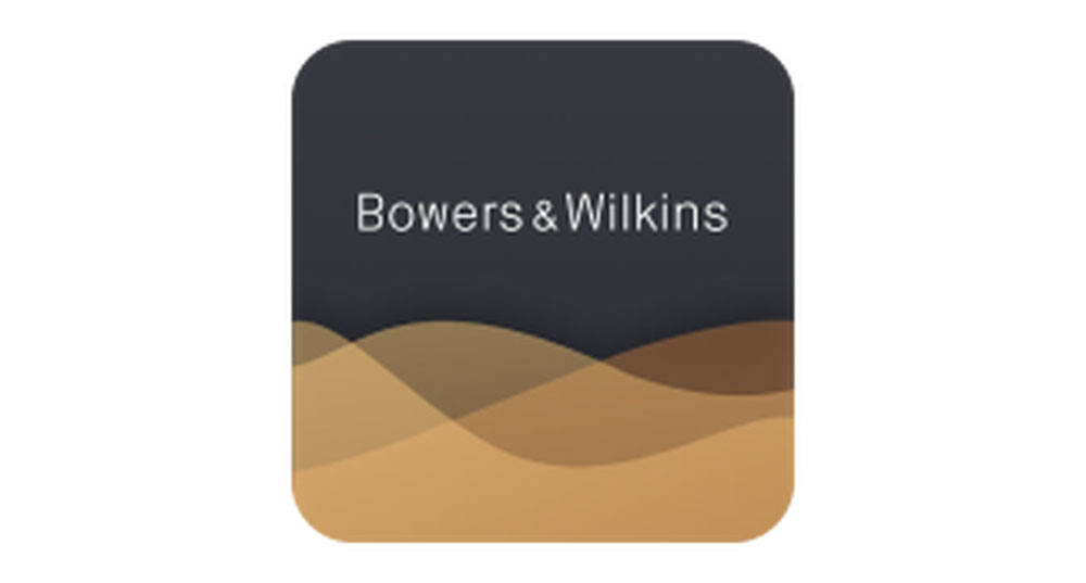 Zdjęcie przedstawia ikonę aplikacji Bowers & Wilkins.