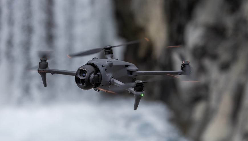 Teleobiektywy w dronie Mavic 4 Pro
