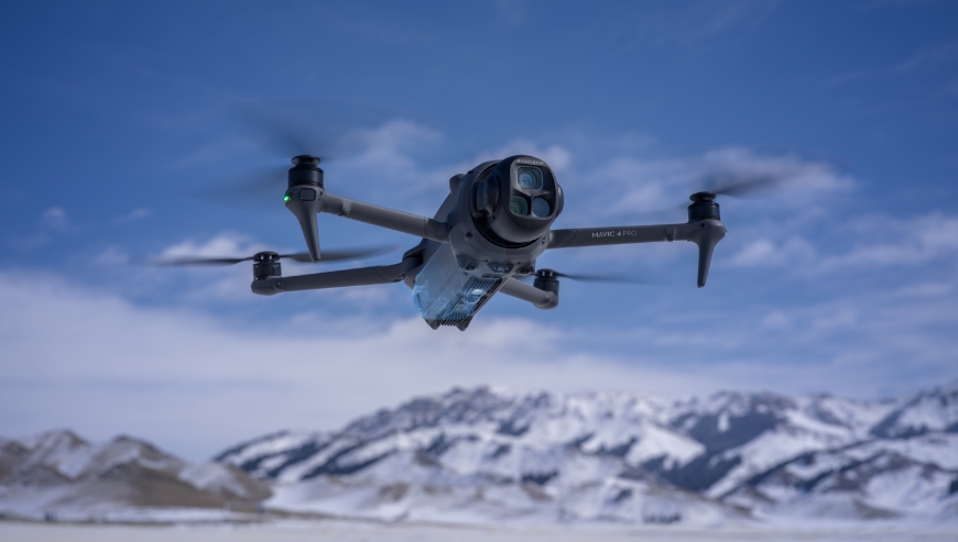 Ilustracja pewności lotu drona DJI Mavic 4 Pro