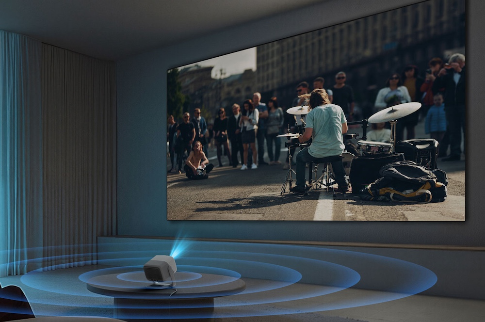 Ilustracja do informacji o dżwięku JMGO Master Sound.