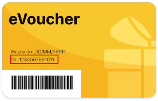 Karta eVoucher